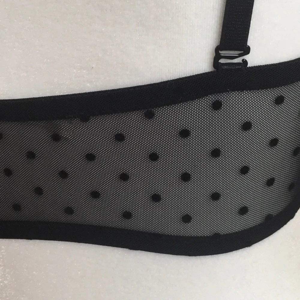 Free People Sierra Black Swiss Dot Bandeau - Picture 7 of 7